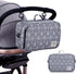 Fupi Fudax Diaper Caddy Tote Bag, Orderly Storage Portable Convenient Large Capacity Stroller Side Storage Bag
