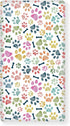 Streeyiu Dog Paw Baby Crib Sheets for Boys Girls Colorful Paws Fitted Crib