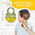Silicone Baby Bibs for Babies & Toddlers (6-72 months) - 2 Pack Silicone Bibs for Boys & Girls, Baby Shower Gifts