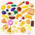 JOYIN 50 Piece Set of Kitchen Toys, Dinnerware, Fruits, Vegetables for Children Educational Learning Toy
