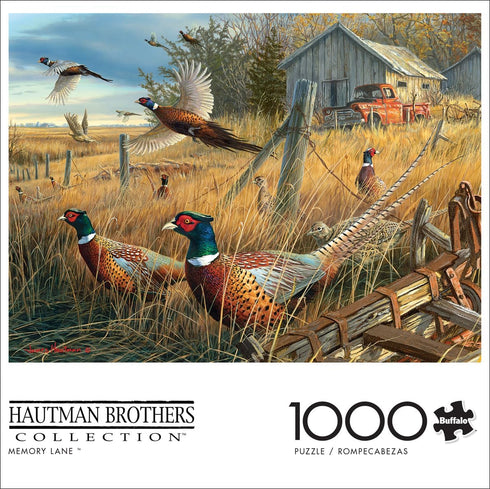 Buffalo Games - Jim Hautman - Memory Lane - 1000 Piece Jigsaw Puzzle for Adults Challenging Puzzle Perfect for Game Nights - Finished Puzzle Size is 26.75 x 19.75