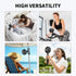 AMACOOL Battery Operated Stroller Fan, Flexible Tripod Clip On with 3 Speeds, Rotatable Handheld (Black)