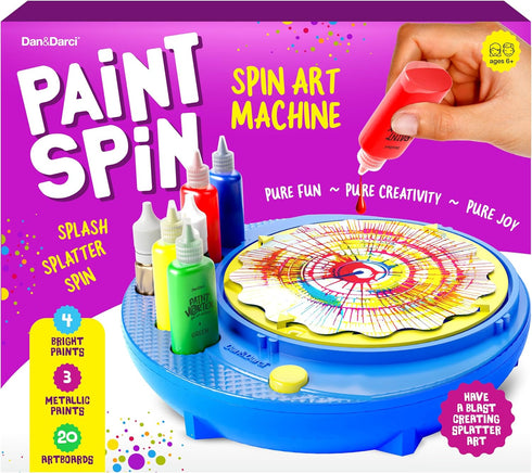 Dan&Darci Paint Spin Art Machine Kit for Kids - Gifts for Girls