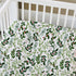 52 28 HawSkgFub Christmas Foliage Holly Berry Fitted Standard Crib Sheet Baby Boy Girl Shower Gift, Neutral Green Xmas
