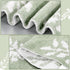 Hahafelt 40x30'' Cozy Sage Green Chenille Baby Blanket for Boy Eucalyptus Leaf Reversible Lightweight Soft Throw