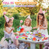 Minnot Set 3 4 5 6 Set, Unicorn Tea Party for Little Girls, Age Year Old, Toddler Kids Kitchen Pretend Play Toys
