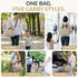 4 1 Backpack, Mellories in Convertible Diaper Bag Tote for Baby Boys and Girls - Converts into Diaper Baby Tote