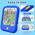 Qiaojoy 3-5 2000+ 3 4 5 6 Kids Learning Tablet Bilingual, Montessori Educational Learning Toys for Toddlers Year Olds