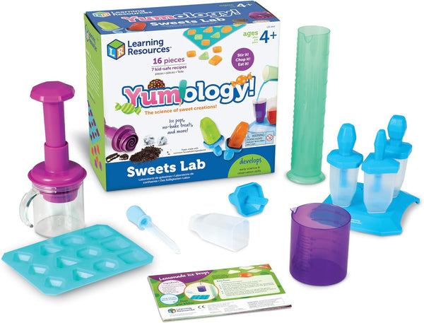 Learning Resources Yumology Science Sweets Lab,STEM Toys, Candy Experiments, Science Kit for