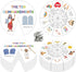 COcnny Ten Commandments Coloring Craft - 24 Sets Color Your Own Religious