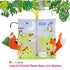 Baby Books 0-6 Months Touch Feel Crinkle Books, Sensory Teething Book for Newborns, Baby Gifts (Jungle Tails)
