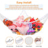 Toy Hammock, Jumbo Stuffed Animals Hammock, Extra Large Kids Mesh Toy Net Organizer 83" Wall Sling