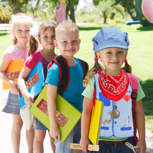 Set-Train Kyson Kids Train Conductor Costume Engineer Dress Up Kit for Train Theme Party Halloween Dress Up Career Day