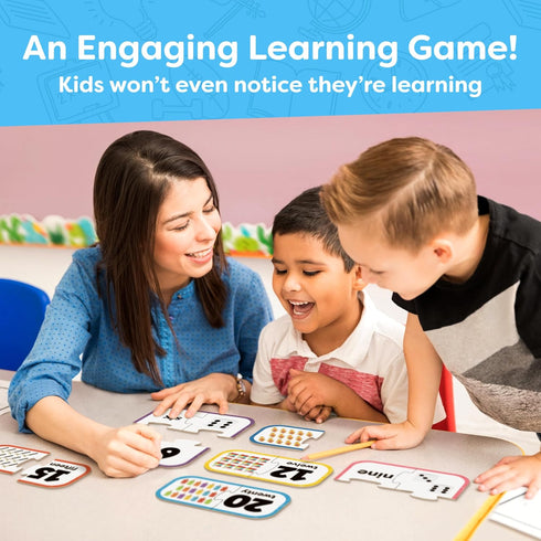 Momo & Nashi Number Puzzle - Kindergarten Math Games for Toddlers Kids Ages 3-5 Educational Learning Activities