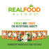 4 oz (Pack 12) Real Food Blends Mini - Prunes, Pears & Pumpkin - Pureed Fruit Snack Blend for Tube Feeding with Fruits