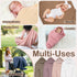 4 32 32 Inch Peryiter Pcs Muslin Hooded Baby Towels x Cotton Newborn Bath Essentials Muslin Infant Blankets Absorbent