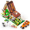 SEMKY City Series Farm House Building Blocks Set with LED Lights, (610Pieces)