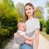 6-40 lbs, Baby Sling Carrier Newborn to Toddler, Upgraded Adjustable One-Shoulder Lightweight Portable Carrier