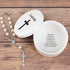 Baby Baptism Gift from Godparents, Precious Moments Keepsake for Boy Girl with Praying Cross, Baptism, Baby Shower,