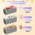 40"x14"x16", Mabahoo Extra Large Toy Box Chest with Lids, Collapsible Sturdy Kids Toy Storage Organizer Boxes for Boys