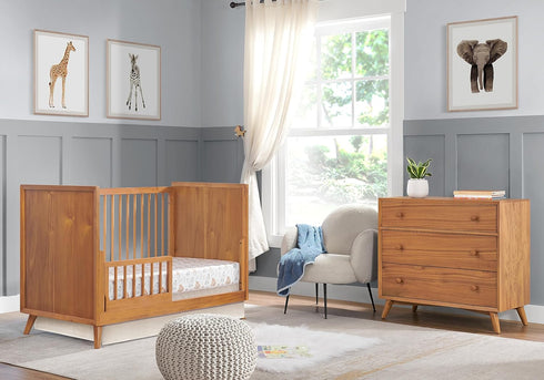 Dawson Crib to Toddler Bed Guard Rail Kit - Honey Brown