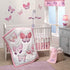 Bedtime Originals Butterfly Kisses Fitted Crib Sheet in Multicolor