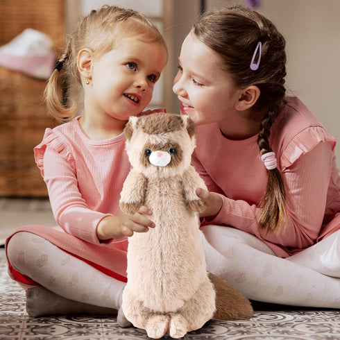 ZJoey 20.5 Inch Ferret Plush Stuffed Animal Long Cute Ferrets Pillow Soft Doll Stuffed Cute Toys Animals Lover Gift Kid