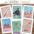 Harry Potter Loteria Game - Bingo Style with Custom Artwork Inspired by Mexican Culture
