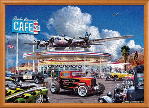 MasterPieces 1000 Piece Jigsaw Puzzle - Bomber Command Café for Adults, Family, or Youth - 19.25"x26.75"