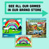 Dinosaur Rally Card & Dice Game by Raincorn Games - Kids Board Games for Ages 4+, Family Games, Birthday Present