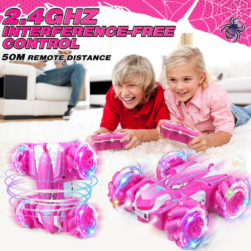 3-5, 8-13, 3 4 5 6 7 8 10 12 Dolanus Spider Remote Control Car, RC Cars Kids Toys Girls Toys for Ages Gifts for Year