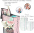 Hanging Diaper Caddy - Baby Diaper Organizer for Changing Table - Diaper Stacker for Crib, Playard or Wall - Newborn