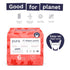 Pura Size 6 Diaper Pants – 3 x 17 Diapers, 51 Total for Sensitive Skin, Easy-Tear Sides