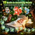 15 Films+15 360 PIKOY Star Projector for Kids Gifts, Soothing Sounds Machine Baby Night Light Projector, Remote