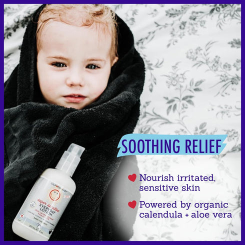 California Baby Super Sensitive Lotion - 100% Plant-Based Unscented Lotion for Sensitive Skin, 562 mL
