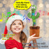 Talking Cactus Mimicking Toy, Plush Toy that Repeats What You Say, Singing and Dancing Gift for Kids