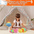 Forest & Twelfth 20" Plush Caterpillar Toy, Soft and Cuddly Hungry Caterpillar for Kids' Bedroom, Nursery, Play Area