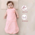 6-12 Large,100% Cotton-2-Piece Baby Swaddle,Sleep Sack Months,Adjustable WearableTransition Blanket,Miracle Swaddles