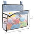 Bath Toy Organizer, Extra Large Opening Bathroom Toy Holder, Multiple Ways to Hang, Bottom Zipper Storage Bag