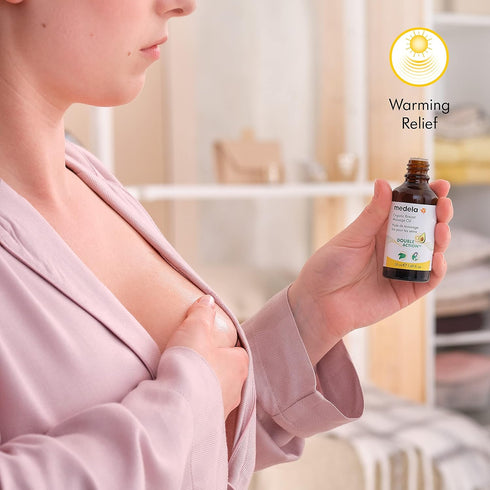 Medela Organic Breast Massage Oil for Nursing Mothers, Relieves Tenderness, 1.69 fl. oz.