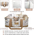 KIDSco. Baby Diaper Caddy. Portable Storage for Diapers, Wipes and Changing Table Essentials. A Nursery and Travel Must