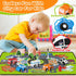 22 Set Toddler Car Toys, Toy Cars for Toddlers, Wooden Cars Toys for Toddler Boy, PCS Cars and Trucks Toy Vehicles