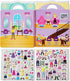 Melissa & Doug Puffy Sticker Activity Book - Day of Glamour, 196 Reusable Stickers, FSC Certified