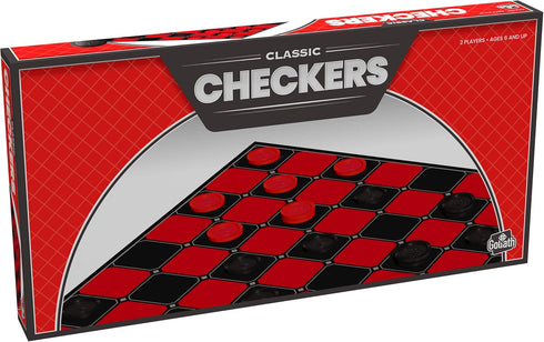 Goliath Checkers - Classic Game with Interlocking Checkers and Folding Board (Amazon Exclusive)