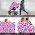 Mcewoel Butterfly Car Seat Canopy Cover for Baby, Nursing Cover for Newborn, Pink Butterfly Baby Girl Stuff Stroller