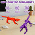 (Assembly Completed) T13 Action Figure Set, 3D Printed Robot Dog, Multi-Joint Movable, Dummy Dog Gift for Collectors