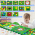 Rivibou 3+Perfect Busy Board Montessori Busy Board, Sensory Wall Activity Board- Toddlers Montessori ToysLearning