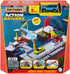 HMH29 Set 3 Matchbox Ferry Port with Detachable Wheeled Ferry, Elements to Activate Manually or with The Help of The
