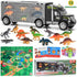 12 37 Set MOBIUS Toys Dinosaur Truck Carrier Large Transport Truck with Realistic Dino Figures for Kids Ages Durable