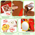 6-12 1-3 Baby Toys Months: Plush Surprise Barn with Stuffed Farm Animals, Rattle, Crinkle Paper, Mirror, Busy